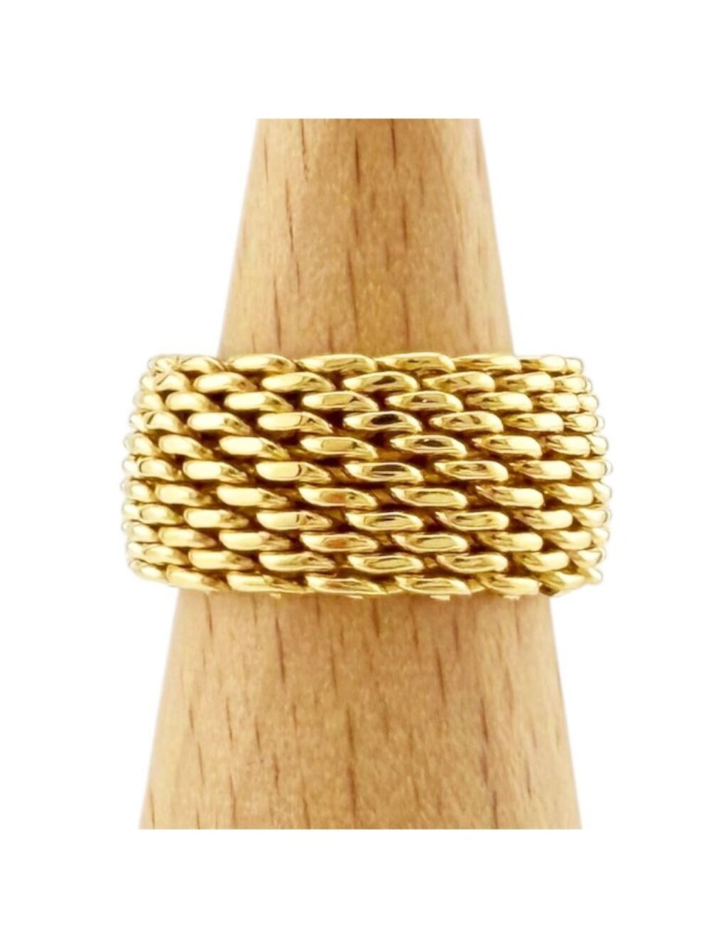 Tiffany & Co Somerset Ring 18k Yellow Gold
